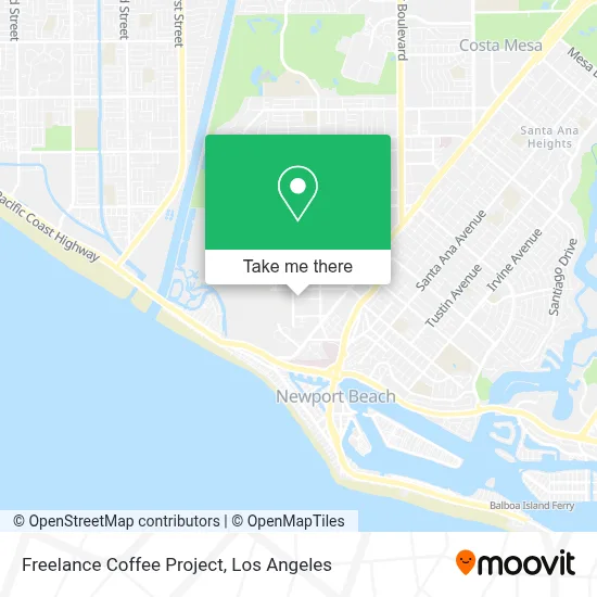Freelance Coffee Project map