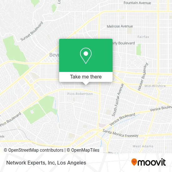 Network Experts, Inc map