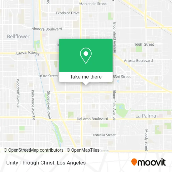 Unity Through Christ map