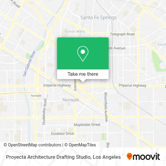 Proyecta Architecture Drafting Studio map