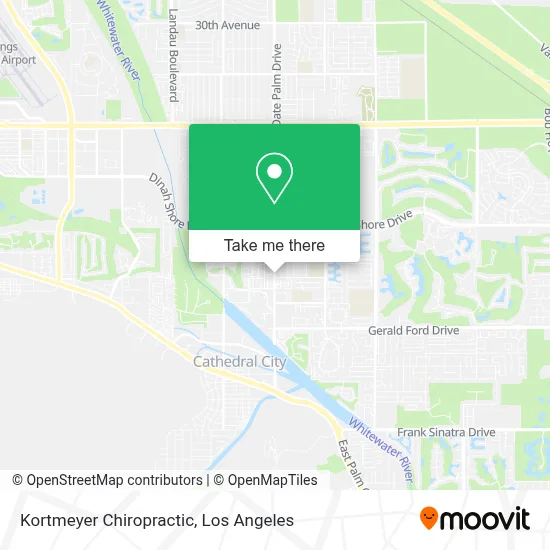 Kortmeyer Chiropractic map