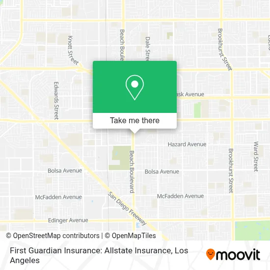 First Guardian Insurance: Allstate Insurance map