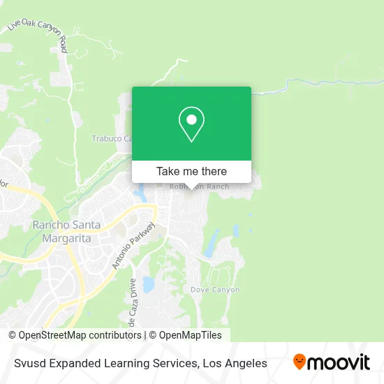 Svusd Expanded Learning Services map