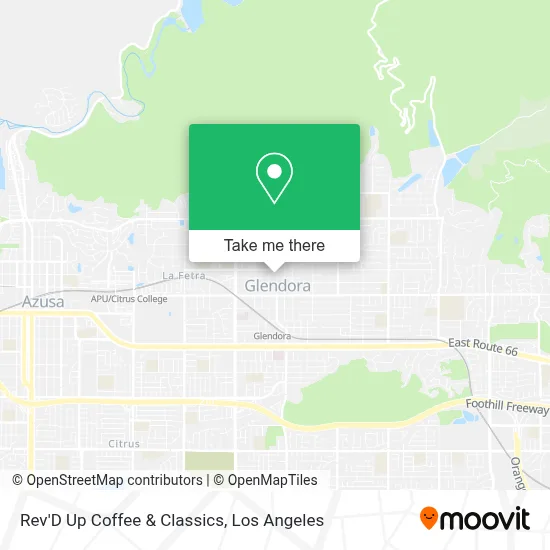 Rev'D Up Coffee & Classics map