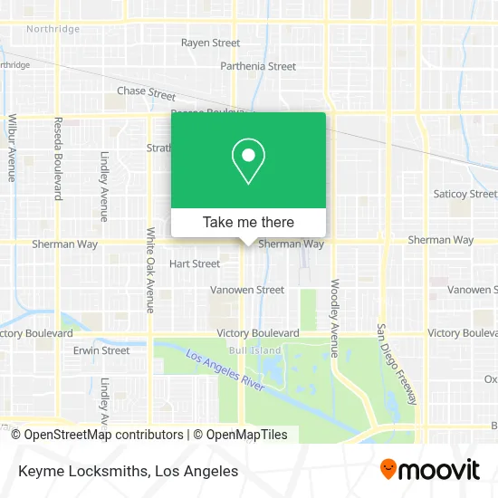 Keyme Locksmiths map