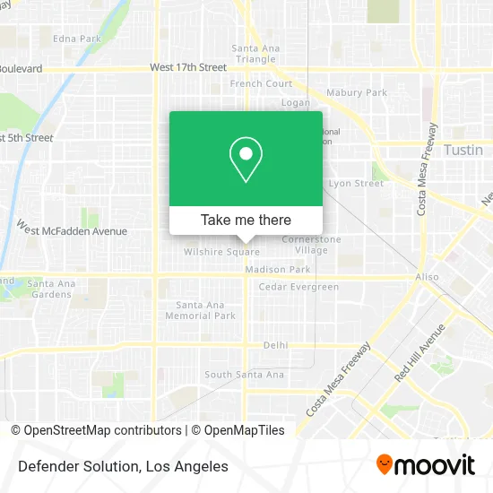 Defender Solution map