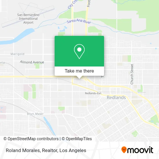 Roland Morales, Realtor map