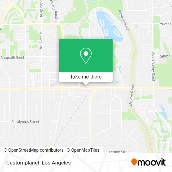Customplanet map