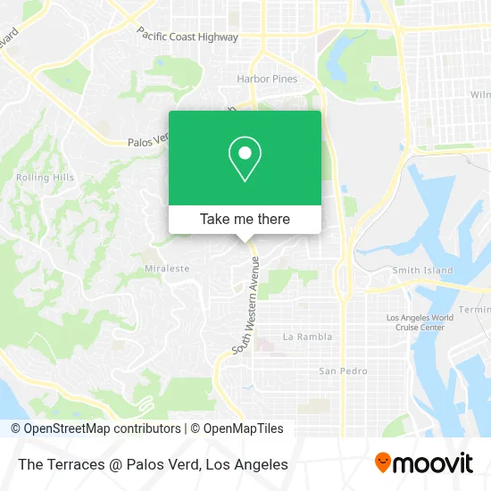 The Terraces @ Palos Verd map
