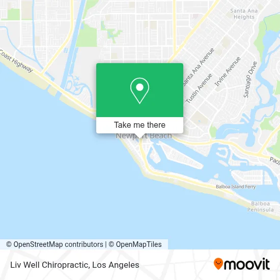 Liv Well Chiropractic map