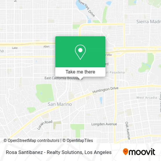 Rosa Santibanez - Realty Solutions map
