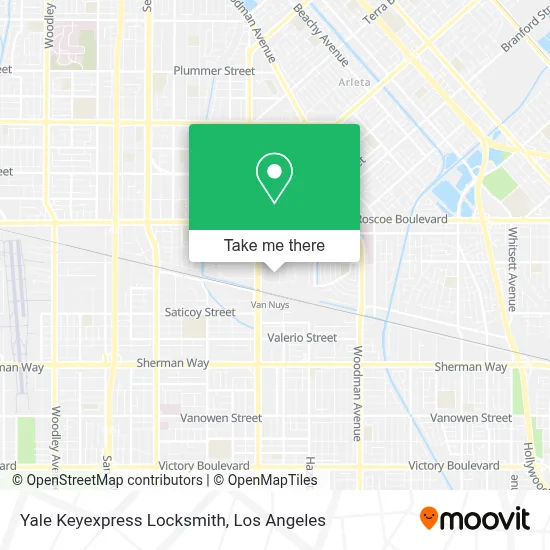 Yale Keyexpress Locksmith map