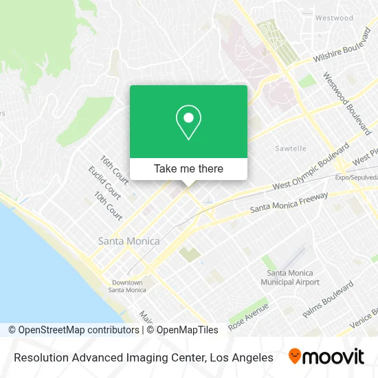 Resolution Advanced Imaging Center map