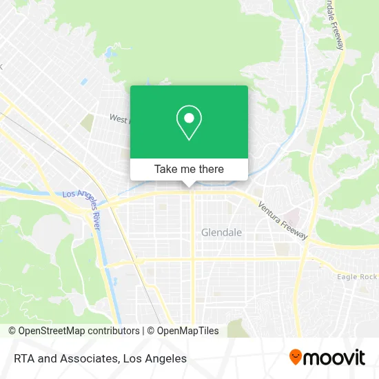 RTA and Associates map
