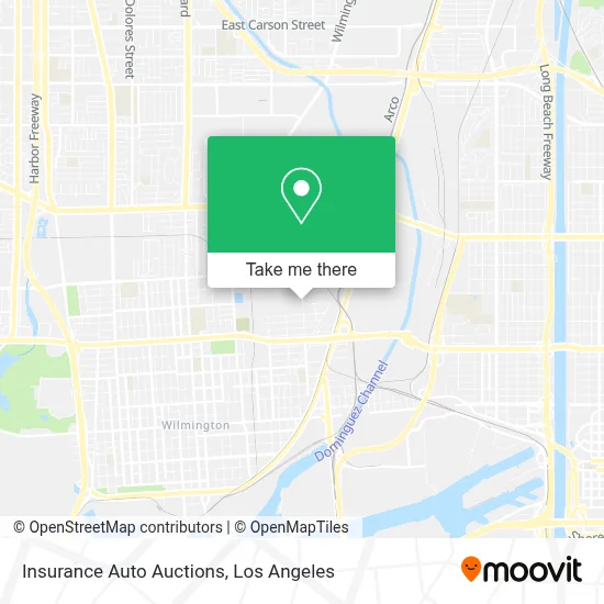 Insurance Auto Auctions map