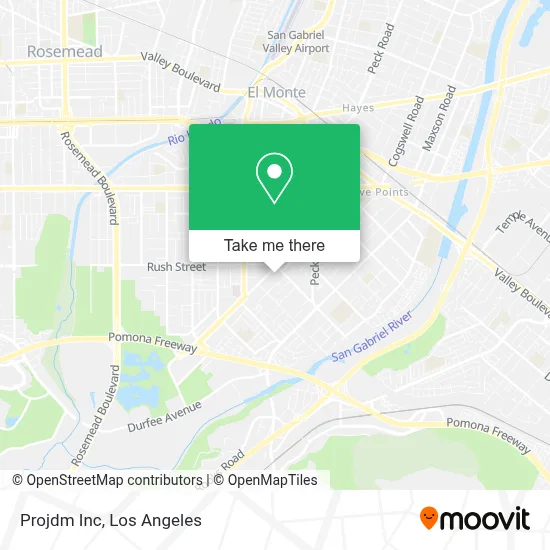 Projdm Inc map