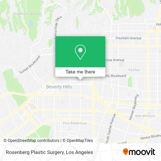 Rosenberg Plastic Surgery map