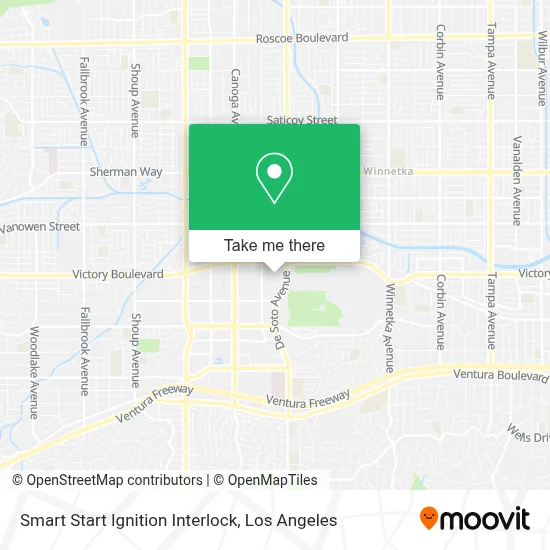 Smart Start Ignition Interlock map