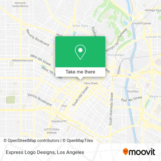 Express Logo Designs map