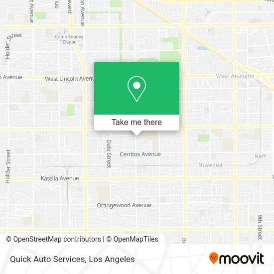 Quick Auto Services map