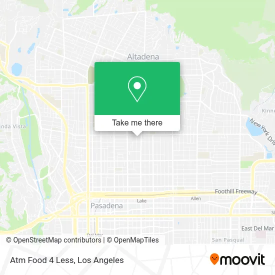 Atm Food 4 Less map