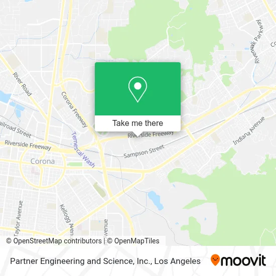 Partner Engineering and Science, Inc. map