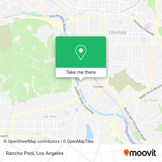 Rancho Pool map