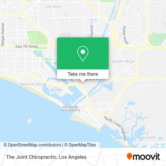 The Joint Chiropractic map