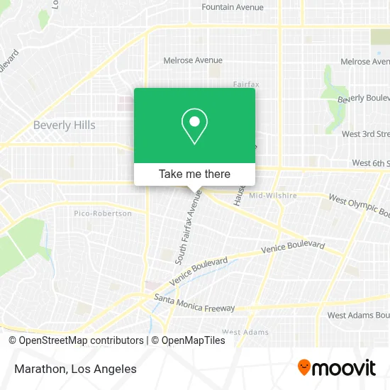 Marathon map