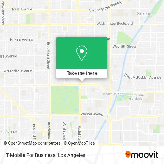 T-Mobile For Business map
