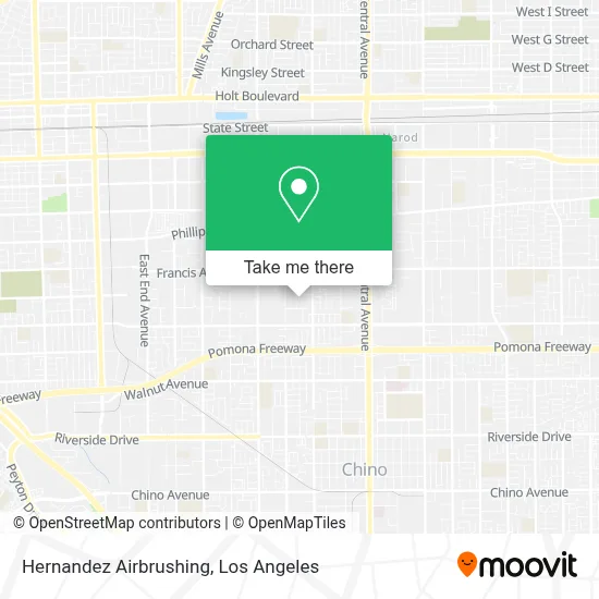 Hernandez Airbrushing map