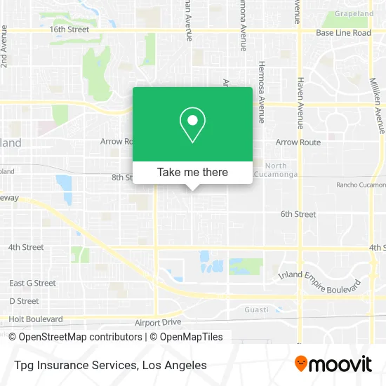 Tpg Insurance Services map