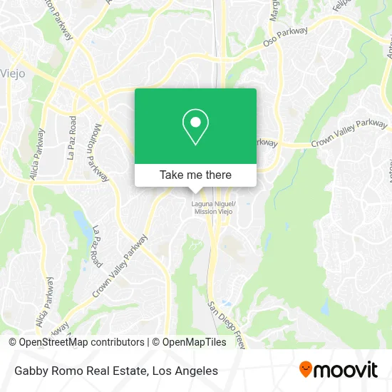 Gabby Romo Real Estate map