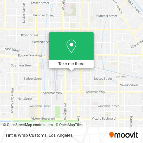Tint & Wrap Customs map