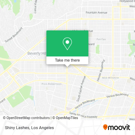 Shiny Lashes map