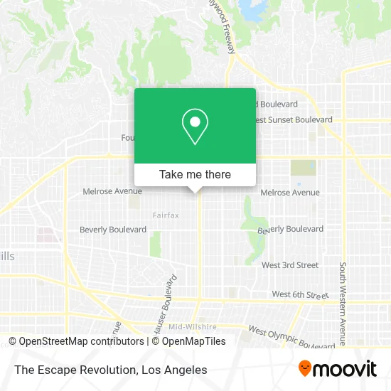 The Escape Revolution map