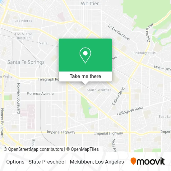 Options - State Preschool - Mckibben map