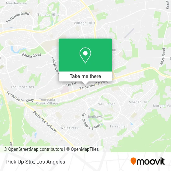 Pick Up Stix map