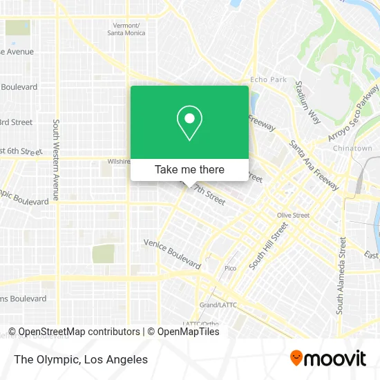 The Olympic map