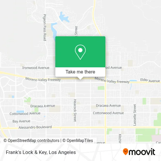 Frank's Lock & Key map