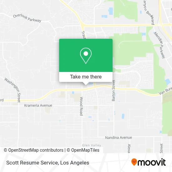 Scott Resume Service map