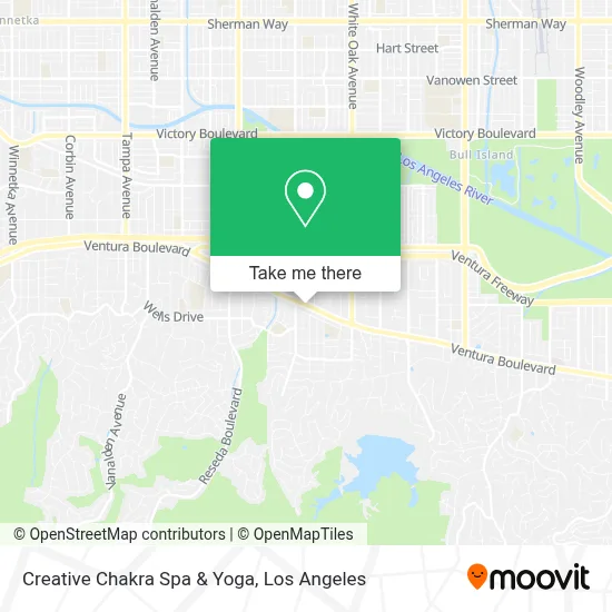 Creative Chakra Spa & Yoga map
