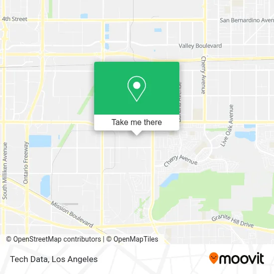 Tech Data map