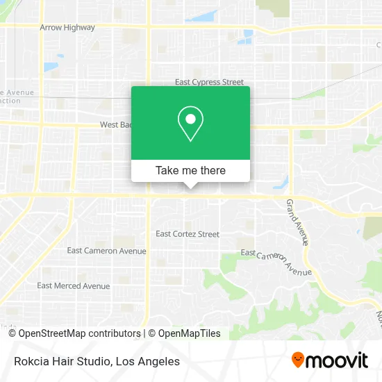 Rokcia Hair Studio map