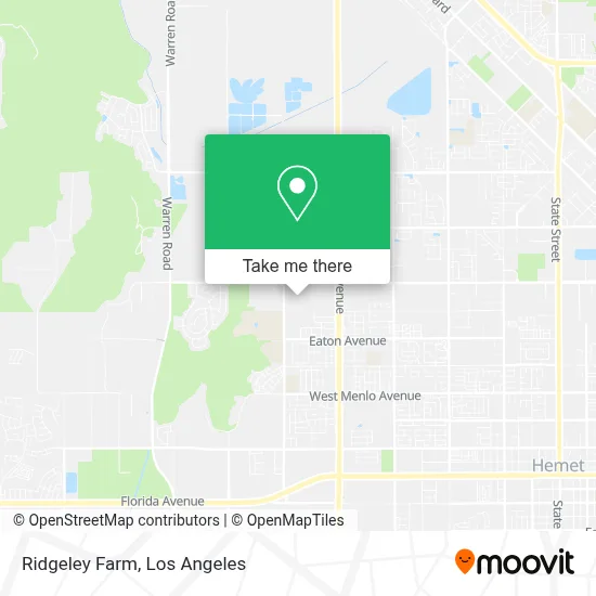 Ridgeley Farm map