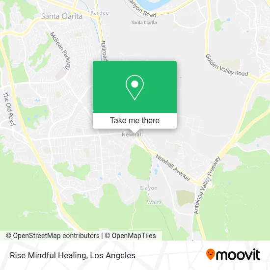 Rise Mindful Healing map