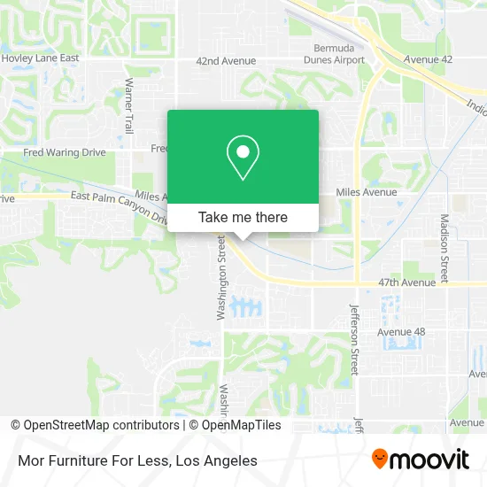 Mor Furniture For Less map
