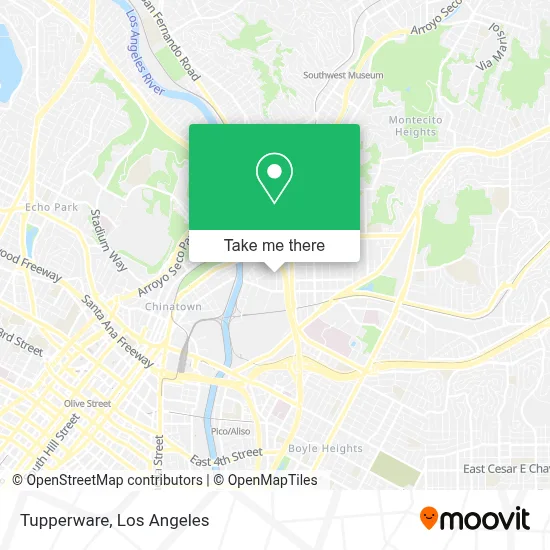 Tupperware map