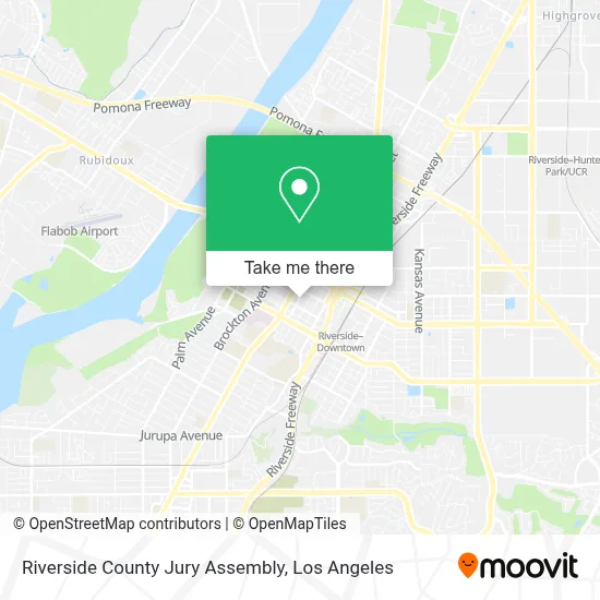 Riverside County Jury Assembly map