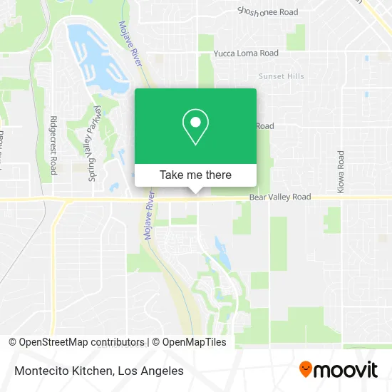 Montecito Kitchen map